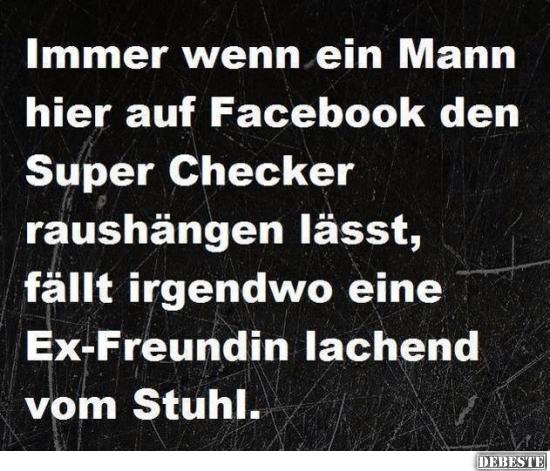 Auf Facebook den Super-Checker raushängen lassen - Lustige Bilder | DEBESTE.de