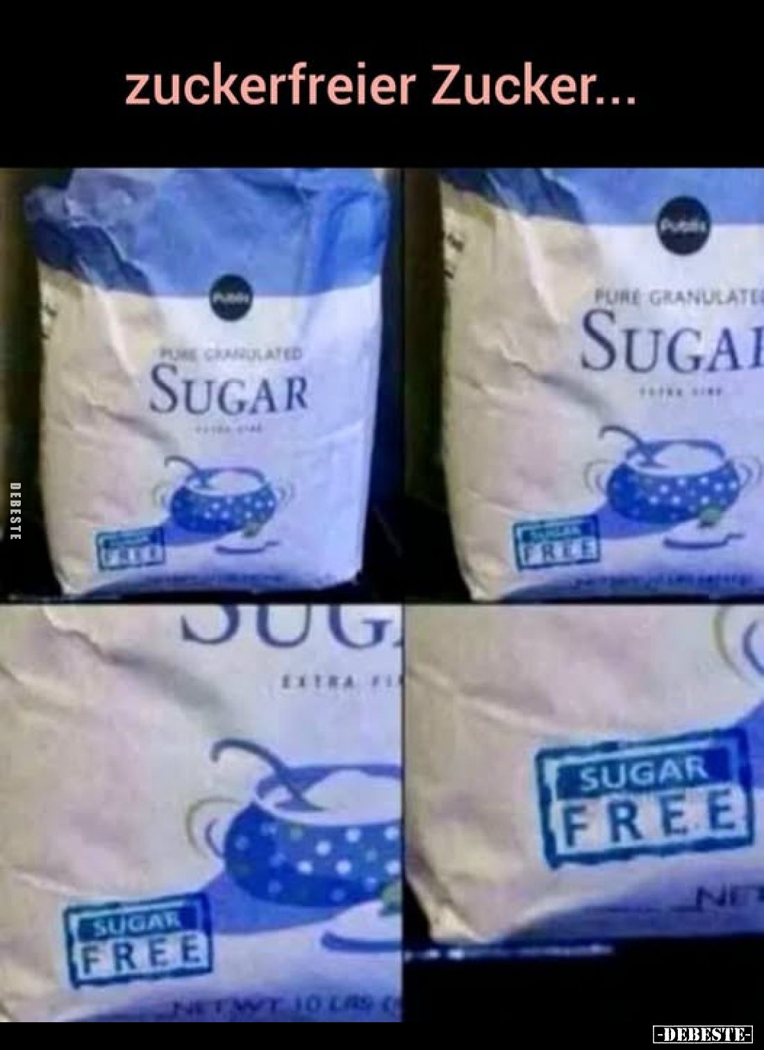 Zuckerfreier Zucker...