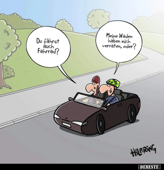 Du fährst auch Fahrrad?.. - Lustige Bilder | DEBESTE.de