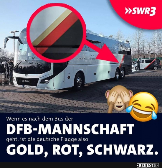 Wie die Mannschaft so der Bus.. - Lustige Bilder | DEBESTE.de