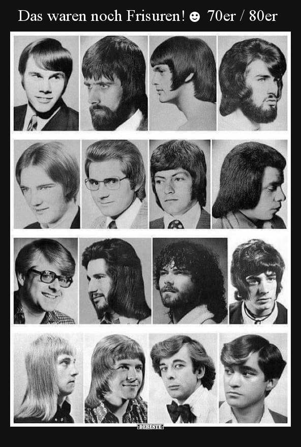 Das waren noch Frisuren!☻ 70er / 80er.. - Lustige Bilder | DEBESTE.de