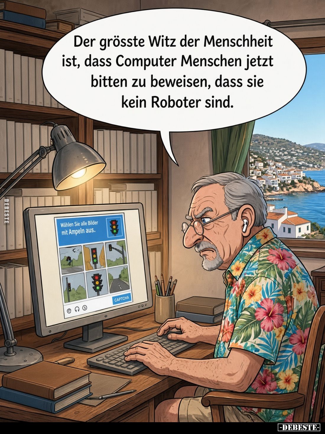 Der grösste Witz der Menschheit ist, dass Computer Menschen.. - Lustige Bilder | DEBESTE.de