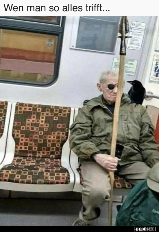 Wen man so alles trifft...