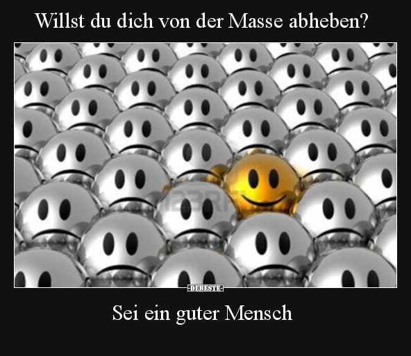 Willst du dich von der Masse abheben?.. - Lustige Bilder | DEBESTE.de