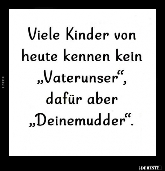 Kinder, Heute