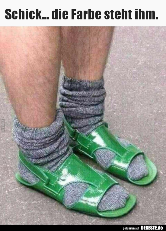 

Schick... die Farbe steht ihm.
