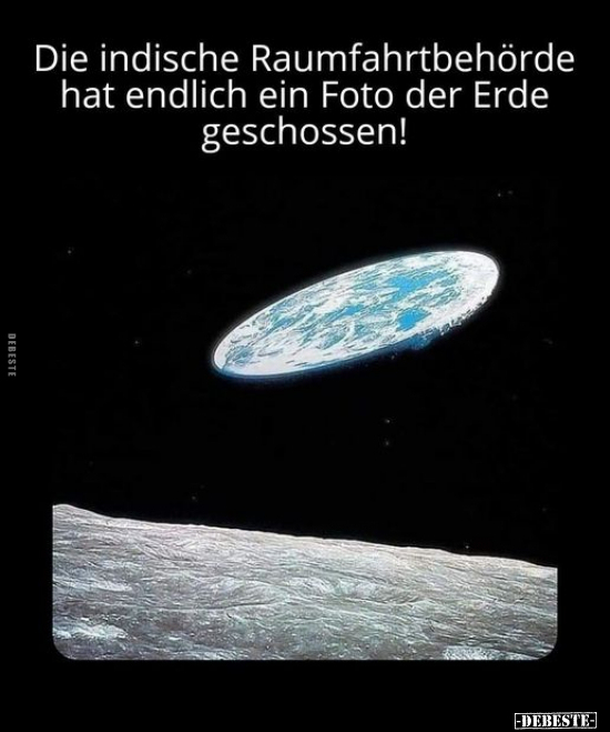 Die indische Raumfahrtbehörde hat endlich ein Foto.. - Lustige Bilder | DEBESTE.de