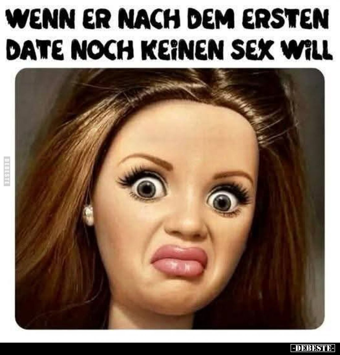 Wenn er nach dem ersten Date noch keinen Sex will.