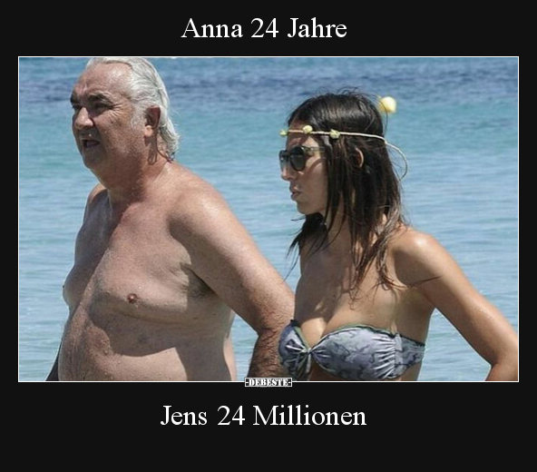 Anna 24 Jahre - Jens 24 Millionen.. - Lustige Bilder | DEBESTE.de