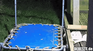 Spaß auf dem Trampolin..