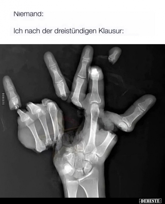 Ich nach der dreistündigen Klausur.. - Lustige Bilder | DEBESTE.de