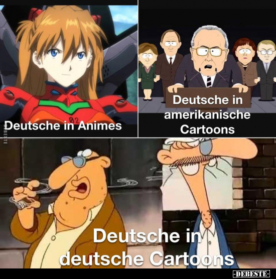 Deutsche in Animes / Deutsche in amerikanische Cartoons.. - Lustige Bilder | DEBESTE.de