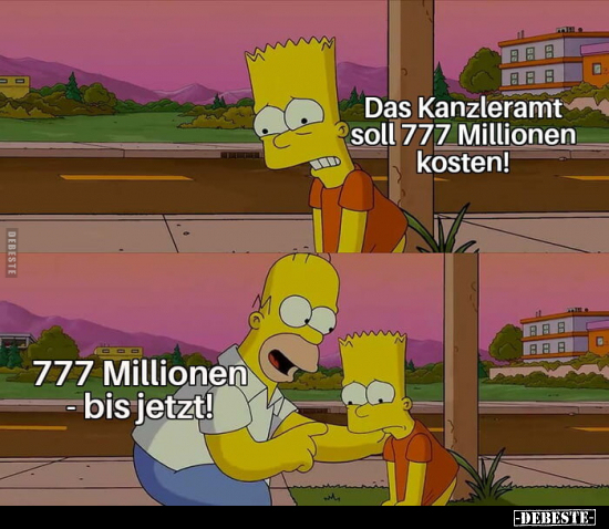 Das Kanzleramt soll 777 Millionen kosten!.. - Lustige Bilder | DEBESTE.de