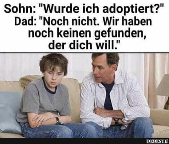 Sohn: 'Wurde ich adoptiert?' - Lustige Bilder | DEBESTE.de