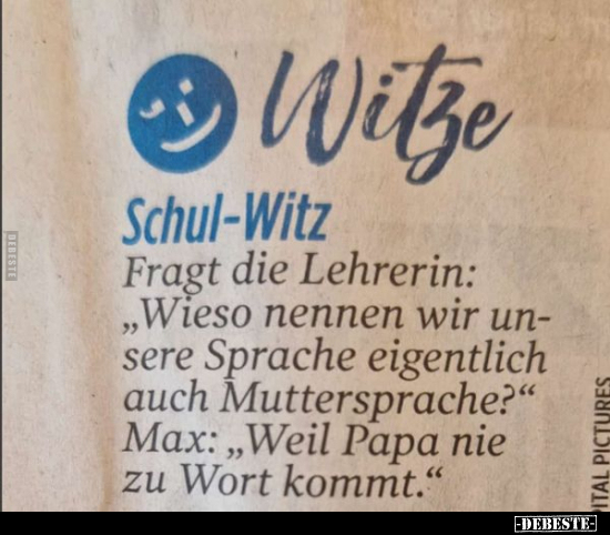 Schul-Witz - Fragt die Lehrerin.. - Lustige Bilder | DEBESTE.de