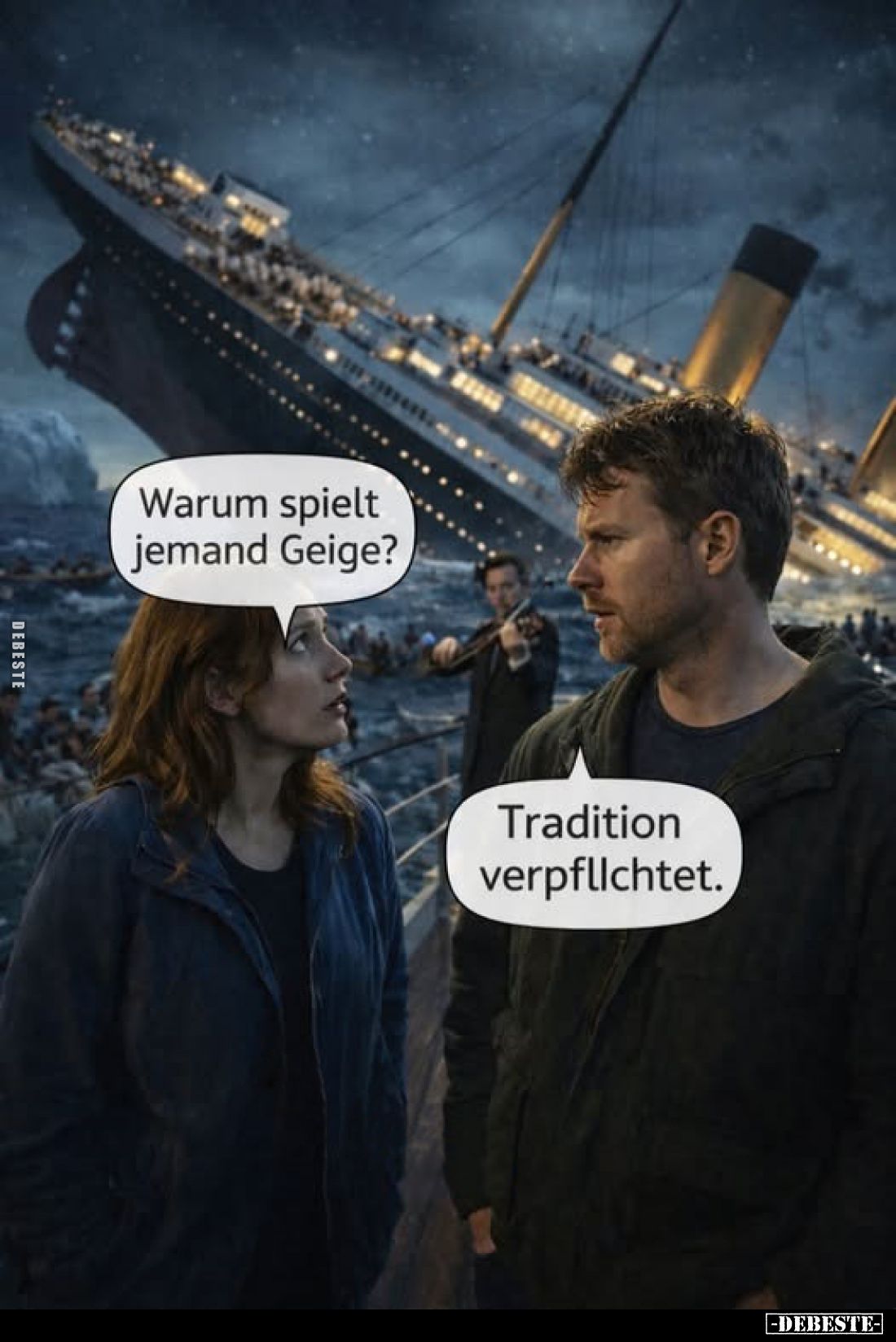 Warum spielt jemand Geige?
Tradition verpflichtet.