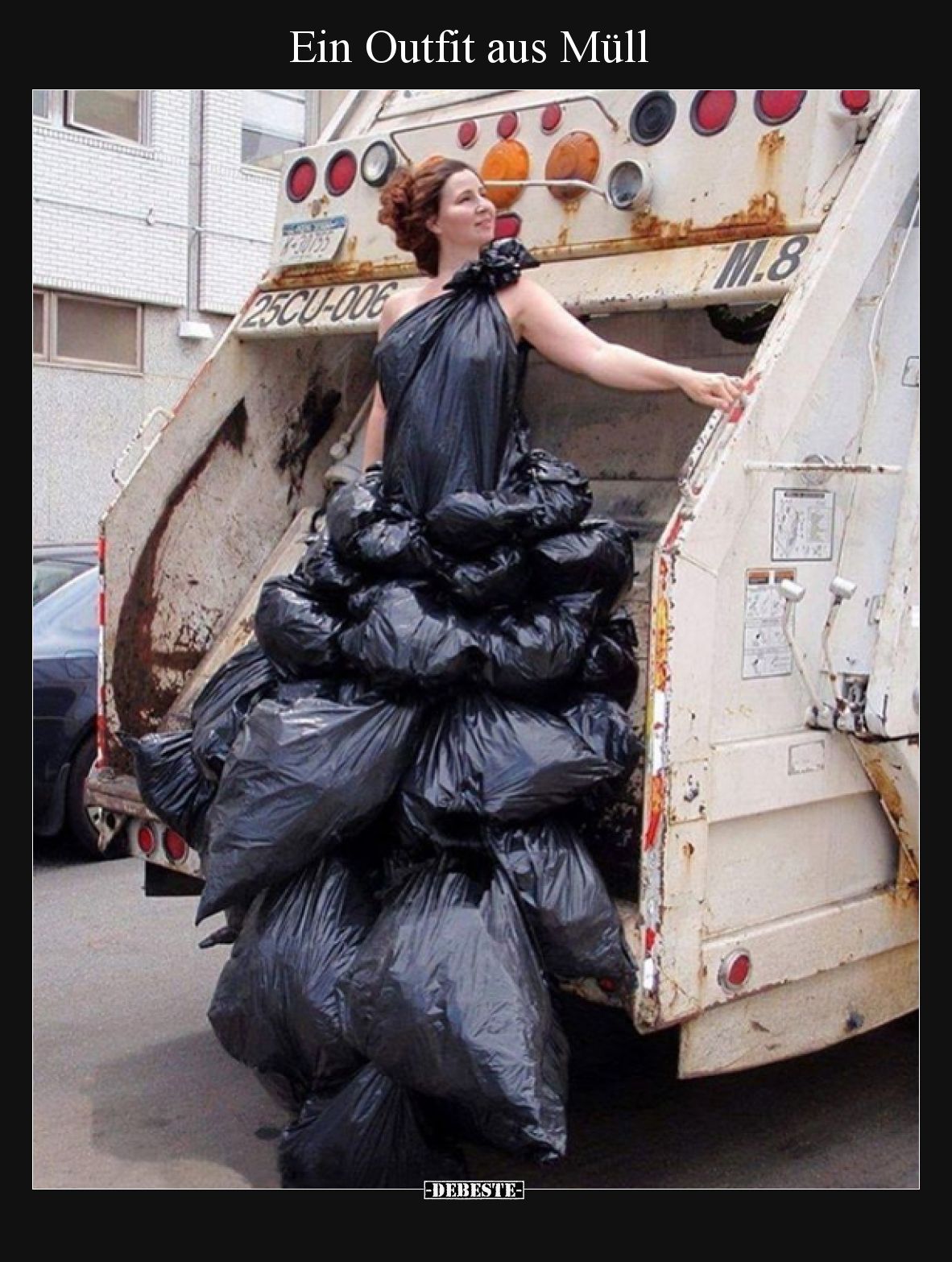 Ein Outfit aus Müll