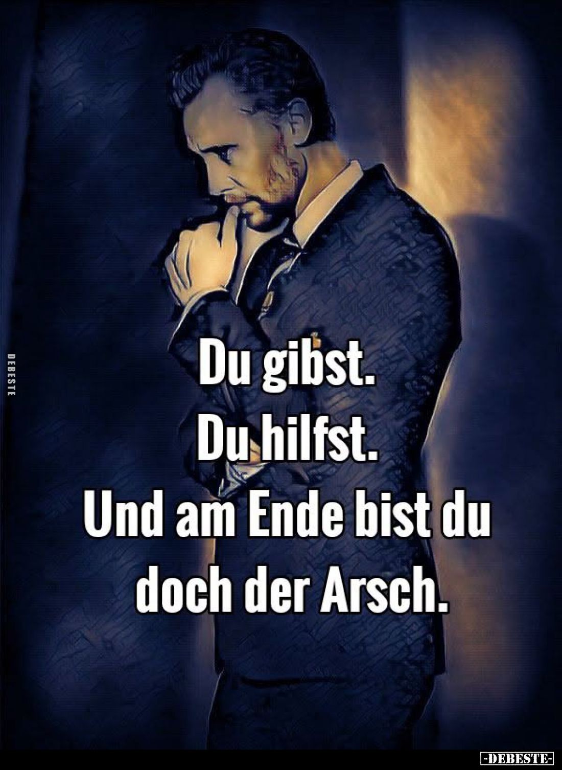Du gibst. Du hilfst.... - Lustige Bilder | DEBESTE.de