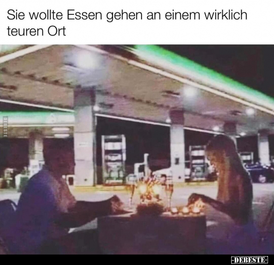 Sie wollte Essen gehen an einem wirklich teuren Ort.. - Lustige Bilder | DEBESTE.de