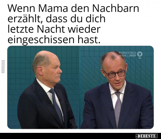 Wenn, Mama, Nachbarn, Nacht