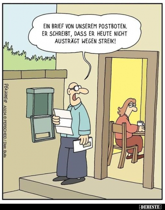 Ein Brief von unserem Postboten... - Lustige Bilder | DEBESTE.de