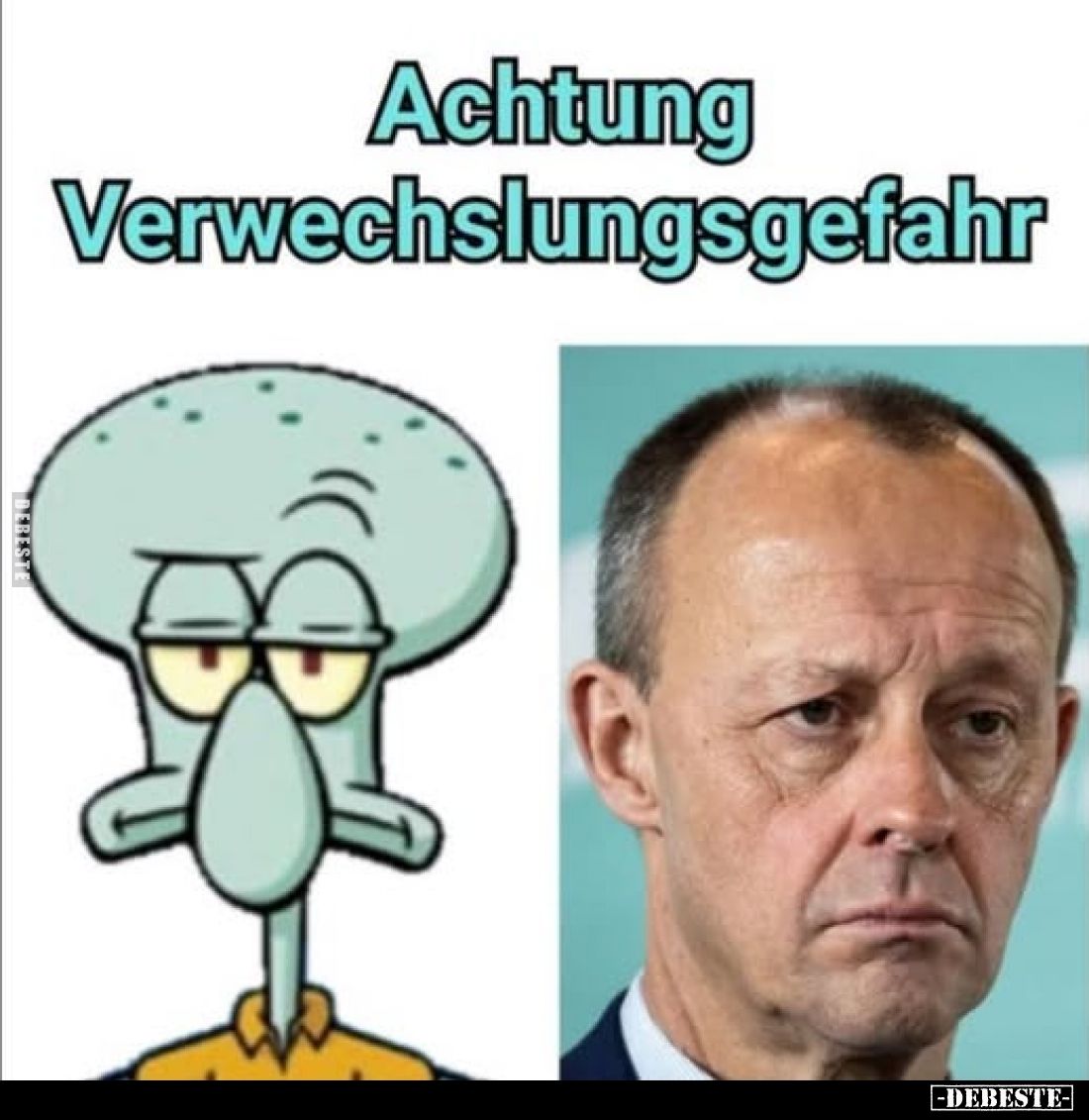 Achtung Verwechslungsgefahr.