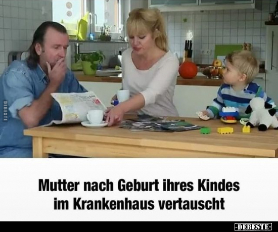 Mutter nach Geburt ihres Kindes.. - Lustige Bilder | DEBESTE.de