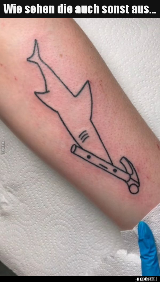 Wie sehen die auch sonst aus...