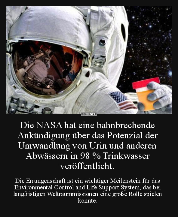 Die NASA hat eine bahnbrechende Ankündigung über das.. - Lustige Bilder | DEBESTE.de
