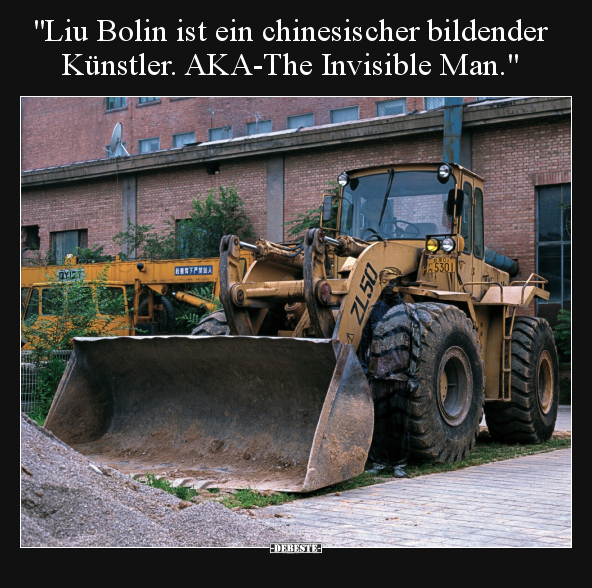 "Liu Bolin ist ein chinesischer bildender Künstler..." - Lustige Bilder | DEBESTE.de