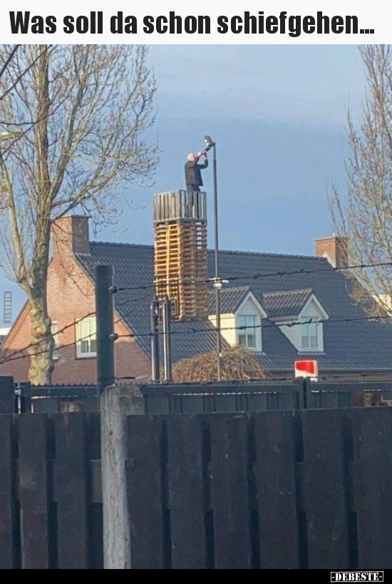 Was soll da schon schiefgehen