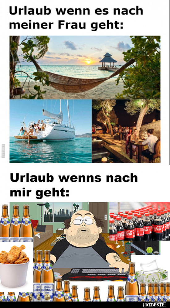 Urlaub, Wenn, Frau