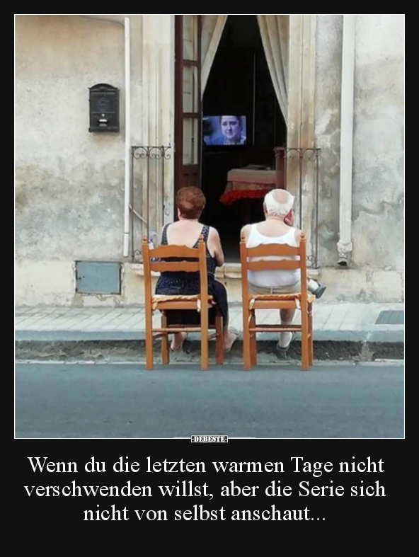 Wenn du die letzten warmen Tage nicht verschwenden willst.. - Lustige Bilder | DEBESTE.de