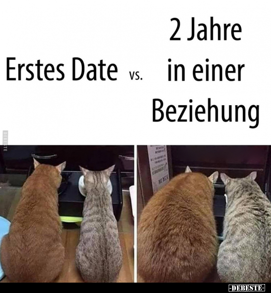 Erstes Date - 2 Jahre in einer Beziehung.. - Lustige Bilder | DEBESTE.de