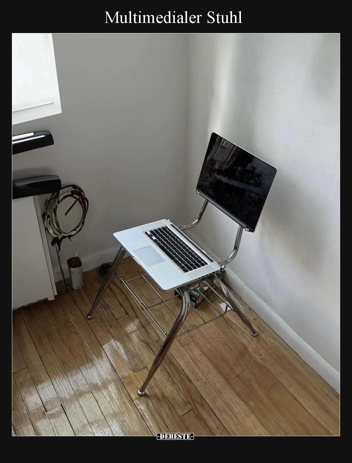 Multimedialer Stuhl