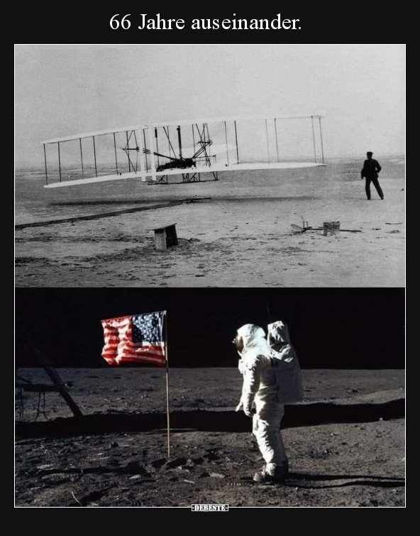 66 Jahre auseinander...