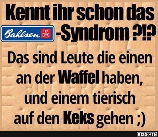 Kennt ihr schon das Bahlsen-Syndrom? - Lustige Bilder | DEBESTE.de