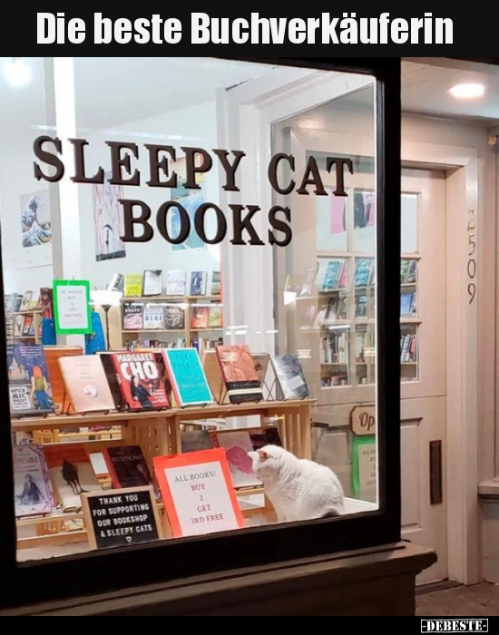 Die beste Buchverkäuferin..