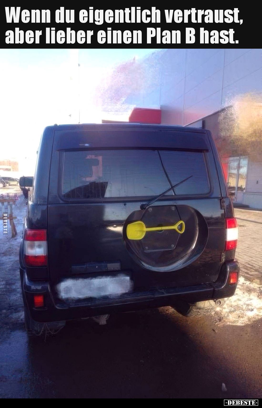 Wenn du eigentlich vertraust, aber lieber einen Plan B hast.