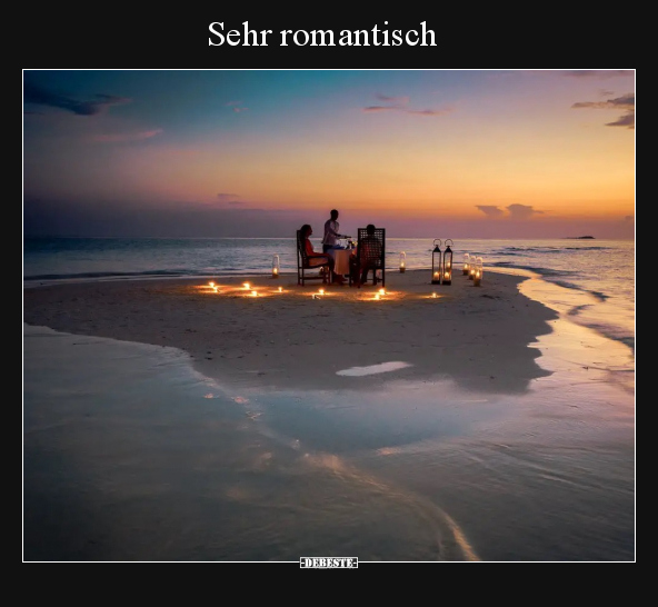 Sehr romantisch.. - Lustige Bilder | DEBESTE.de