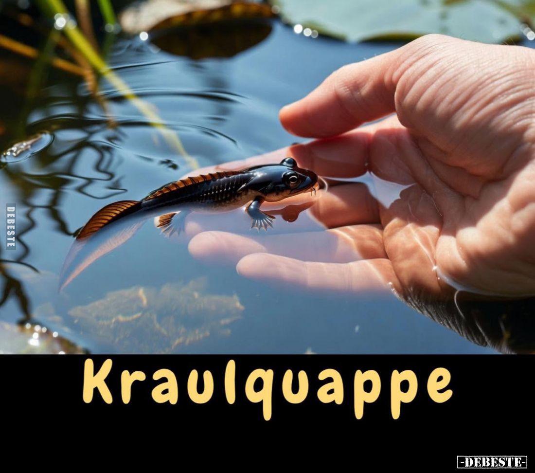 Kraulquappe.