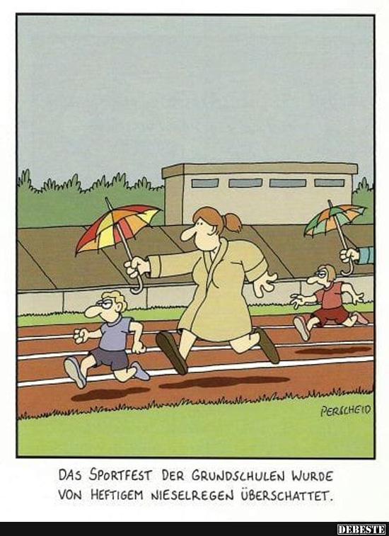 Mutter rennt hinterher, wie besorgt sie ist..