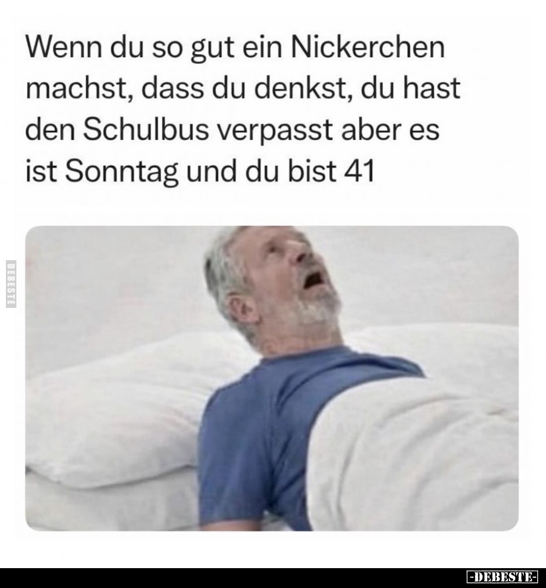 Wenn du so gut ein Nickerchen machst... - Lustige Bilder | DEBESTE.de
