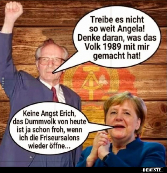 Treibe es nicht so weit Angela!.. - Lustige Bilder | DEBESTE.de