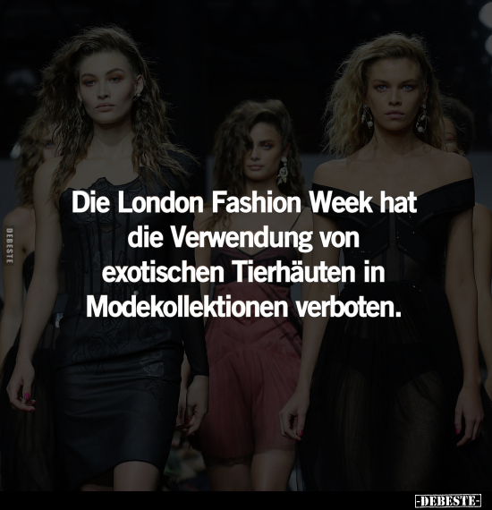 Die London Fashion Week.. - Lustige Bilder | DEBESTE.de