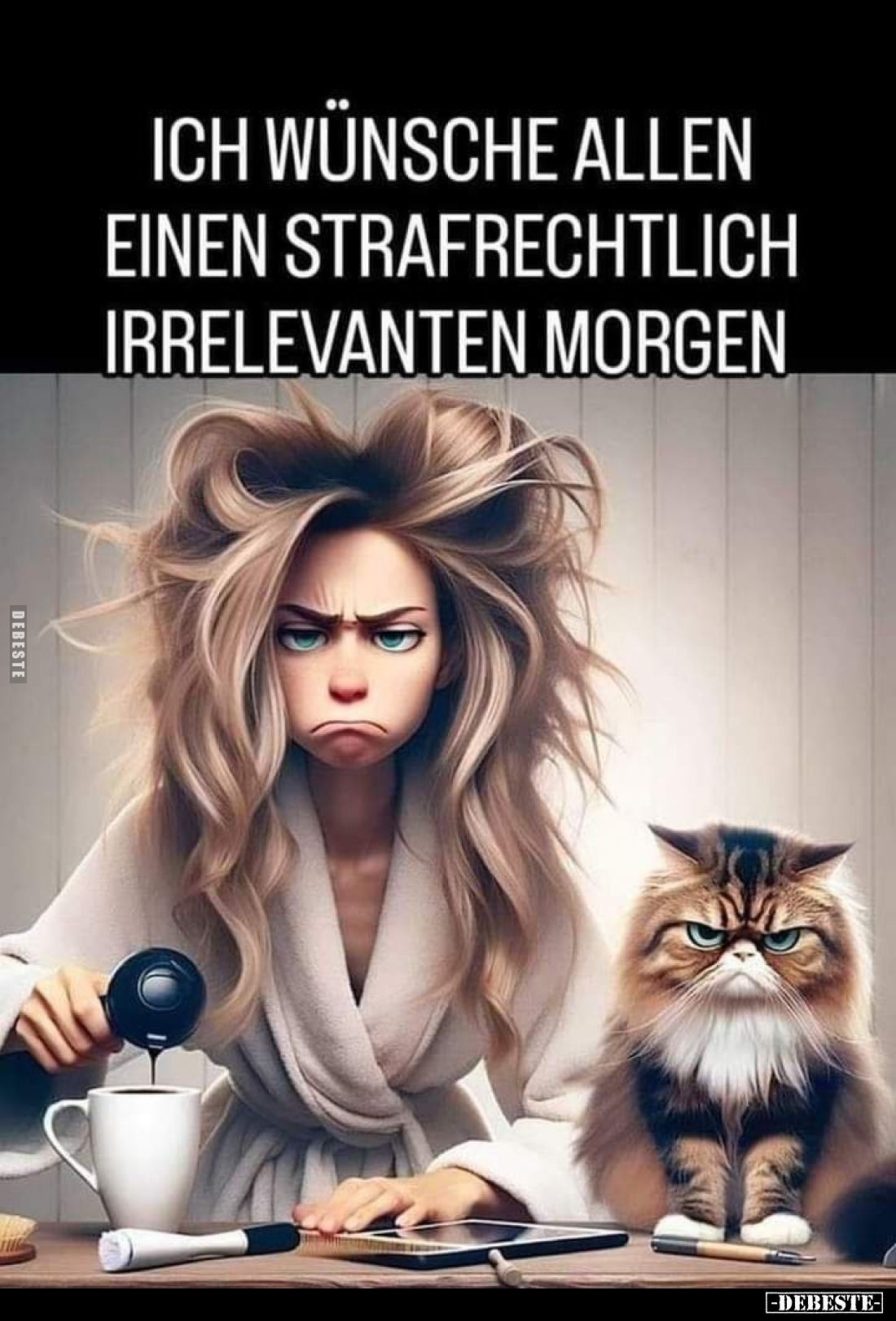 Ich wünsche allen einen strafrechtlich irrelevanten Morgen.