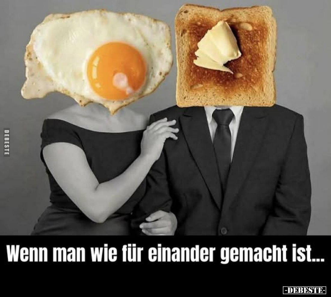 Wenn man wie für einander gemacht ist...