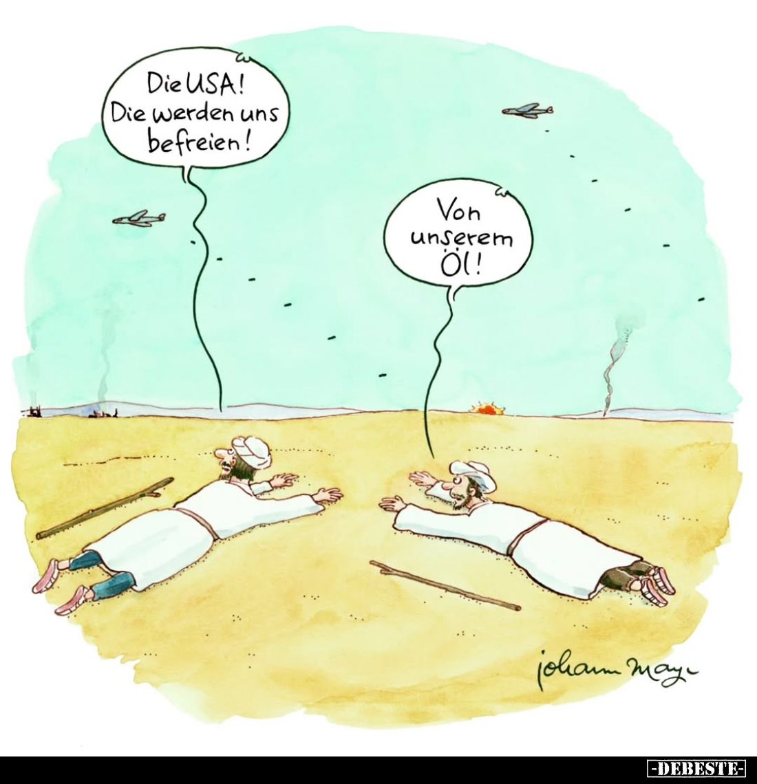 Die USA! Die werden uns befreien!.. - Lustige Bilder | DEBESTE.de