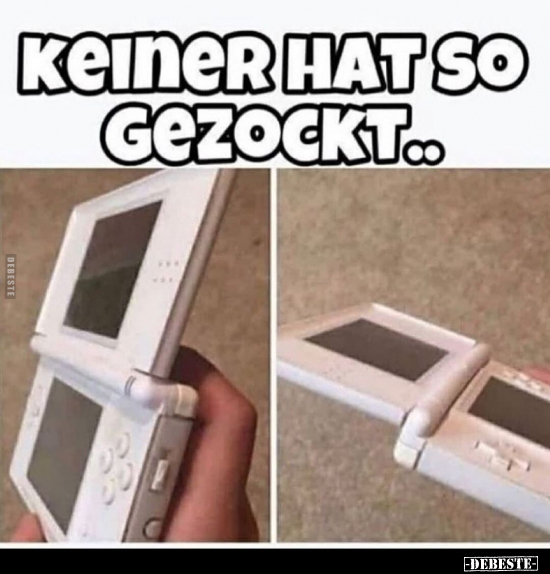 Keiner hat so gezockt...