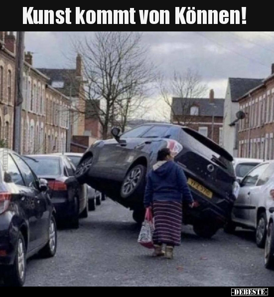 Kunst kommt von Können!..